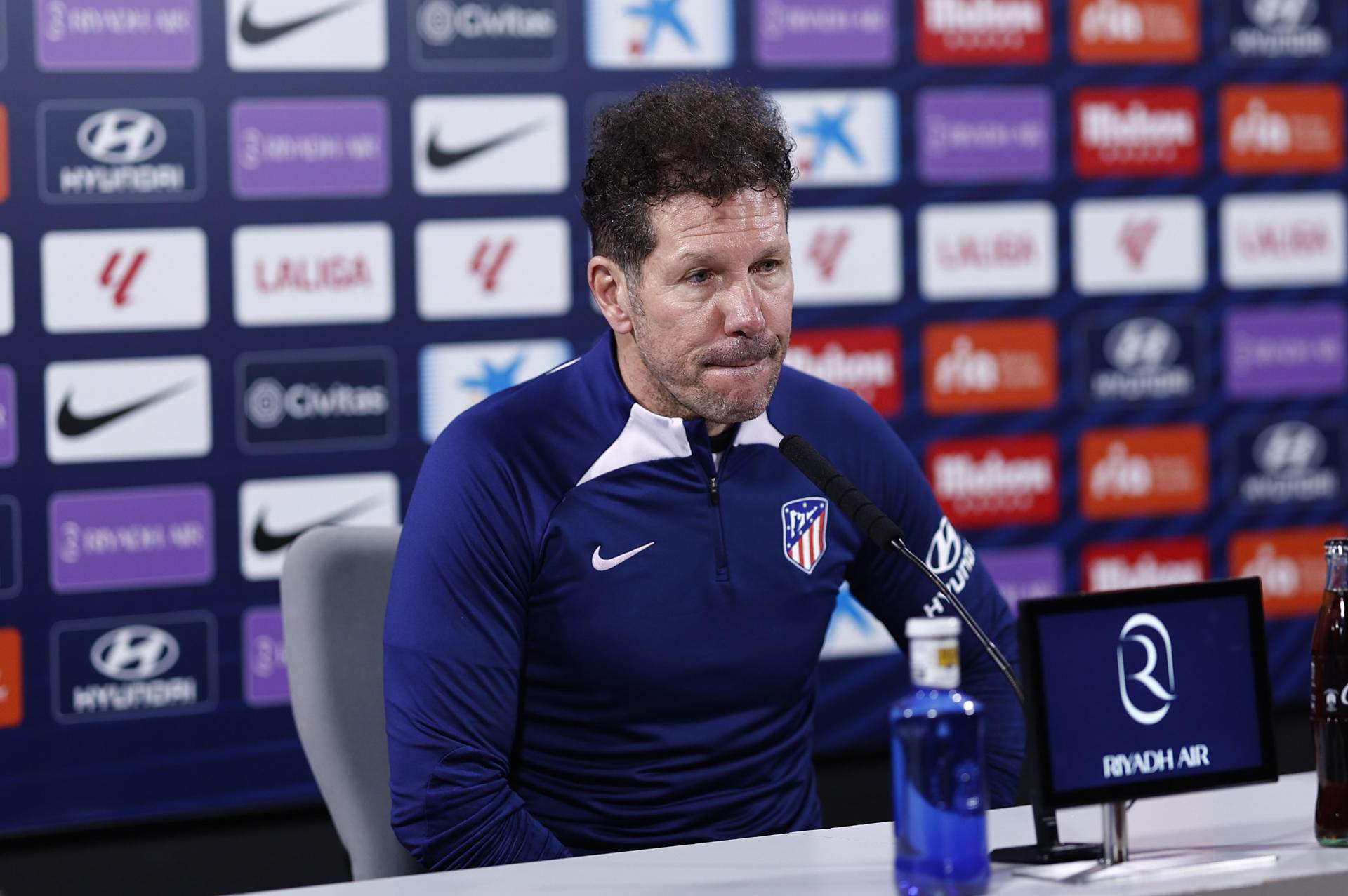 Simeone está estudiando si seguir o no en el Atlético de Madrid