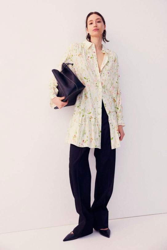 Vestido camisero oversize1