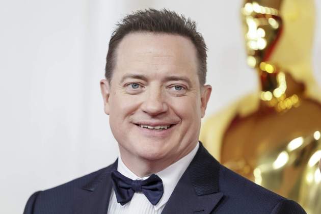 Brendan Fraser catifa vermella oscars 2024 / Foto: Efe