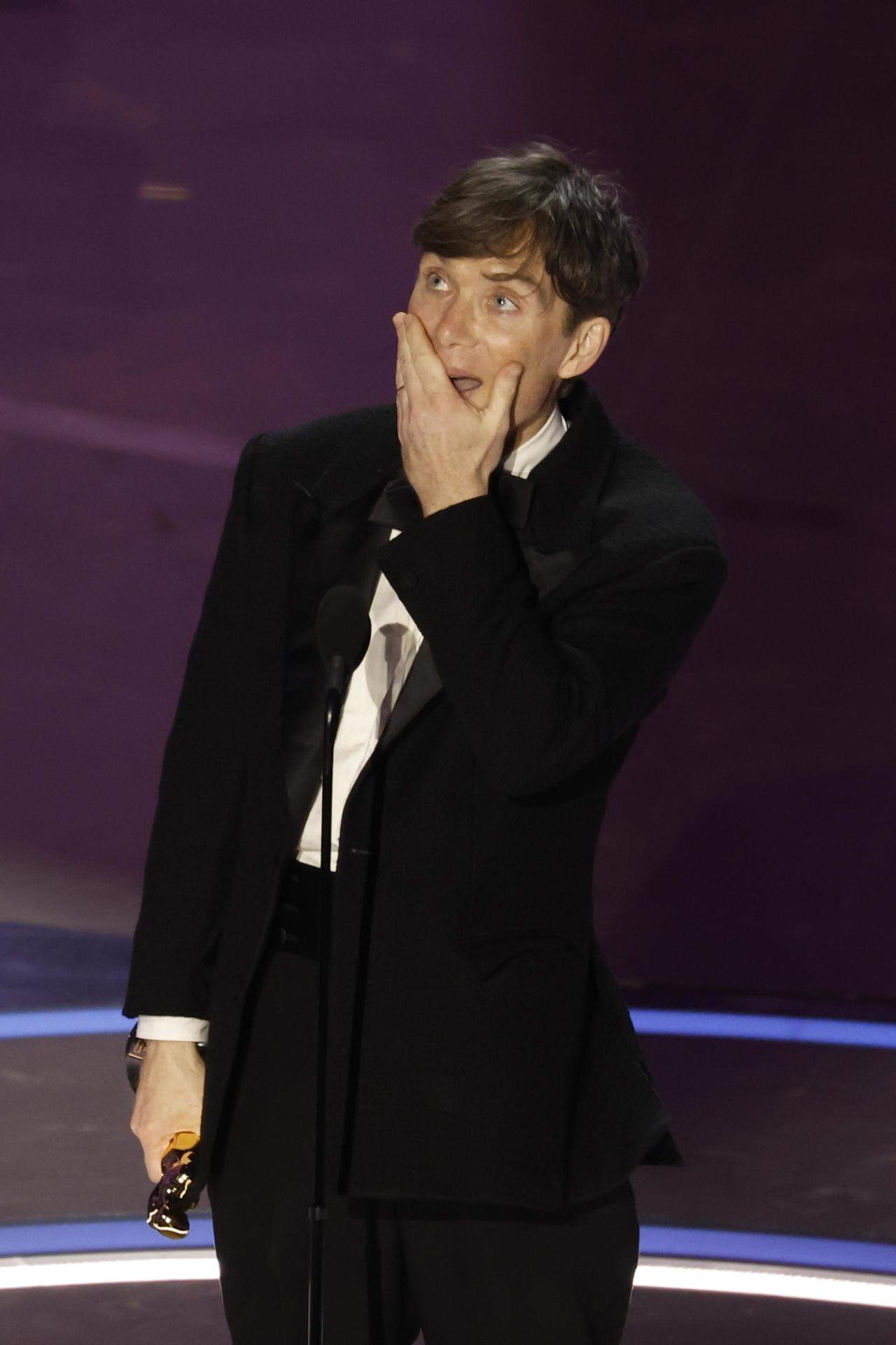 Cillian Murphy gana el Oscar a mejor actor 2024 por 'Oppenheimer'