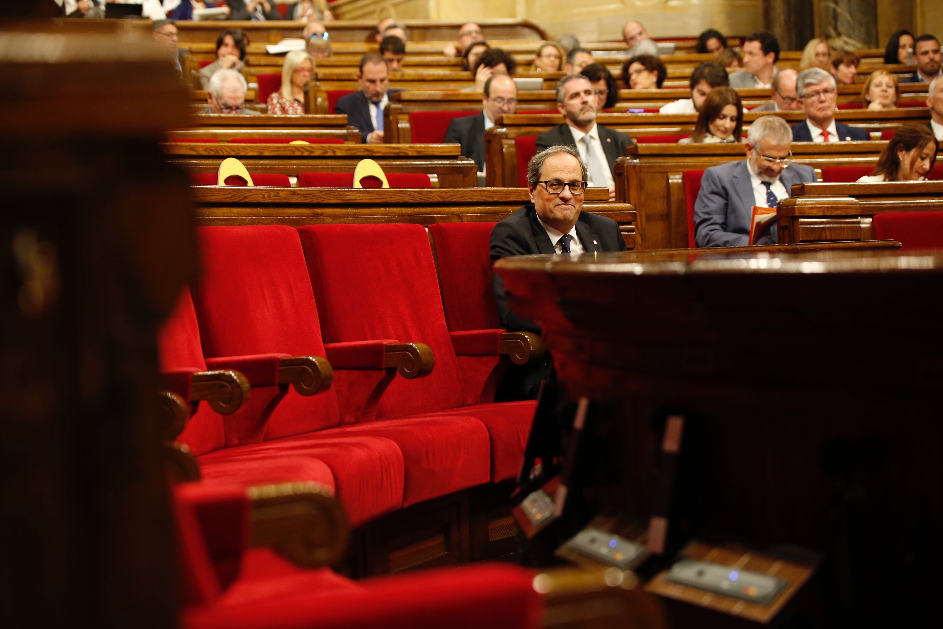 Torra obtiene luz verde jurídica para superar el bloqueo de Rajoy al Govern