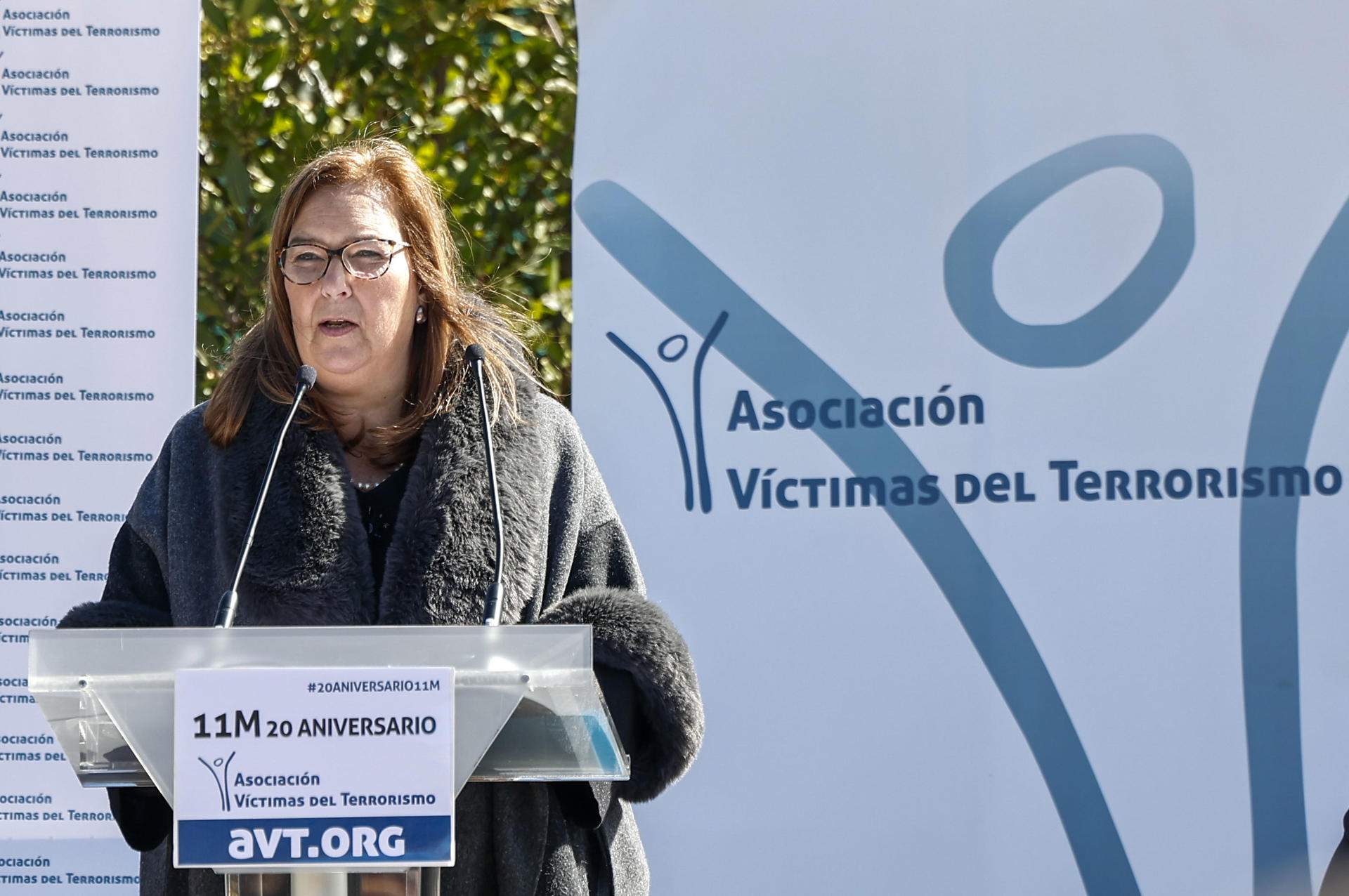 La Asociación de Víctimas del Terrorismo carga contra Sánchez y Marlaska en el acto del 11-M