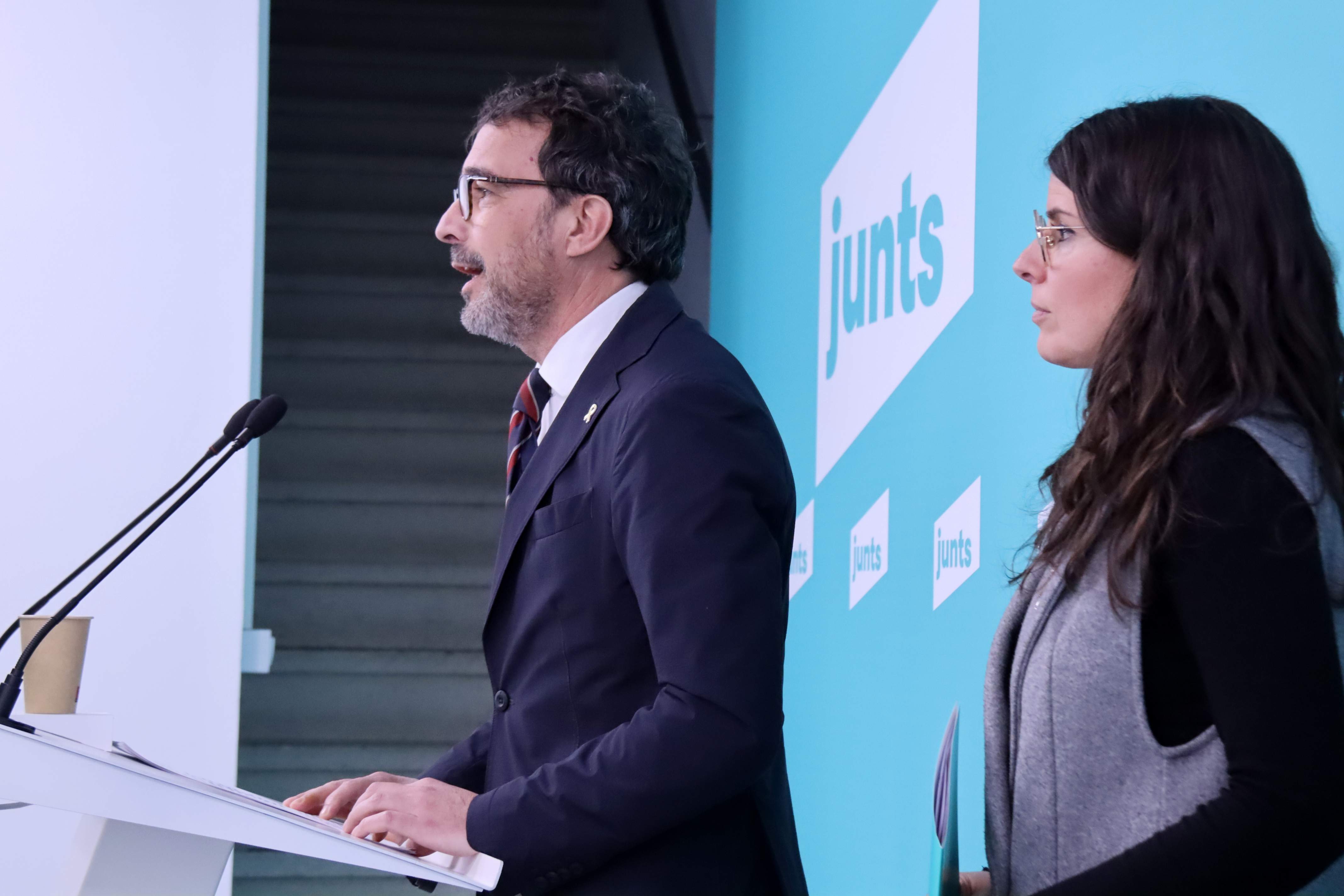 Junts obre la porta a retirar l'esmena a la totalitat si el Govern elimina successions