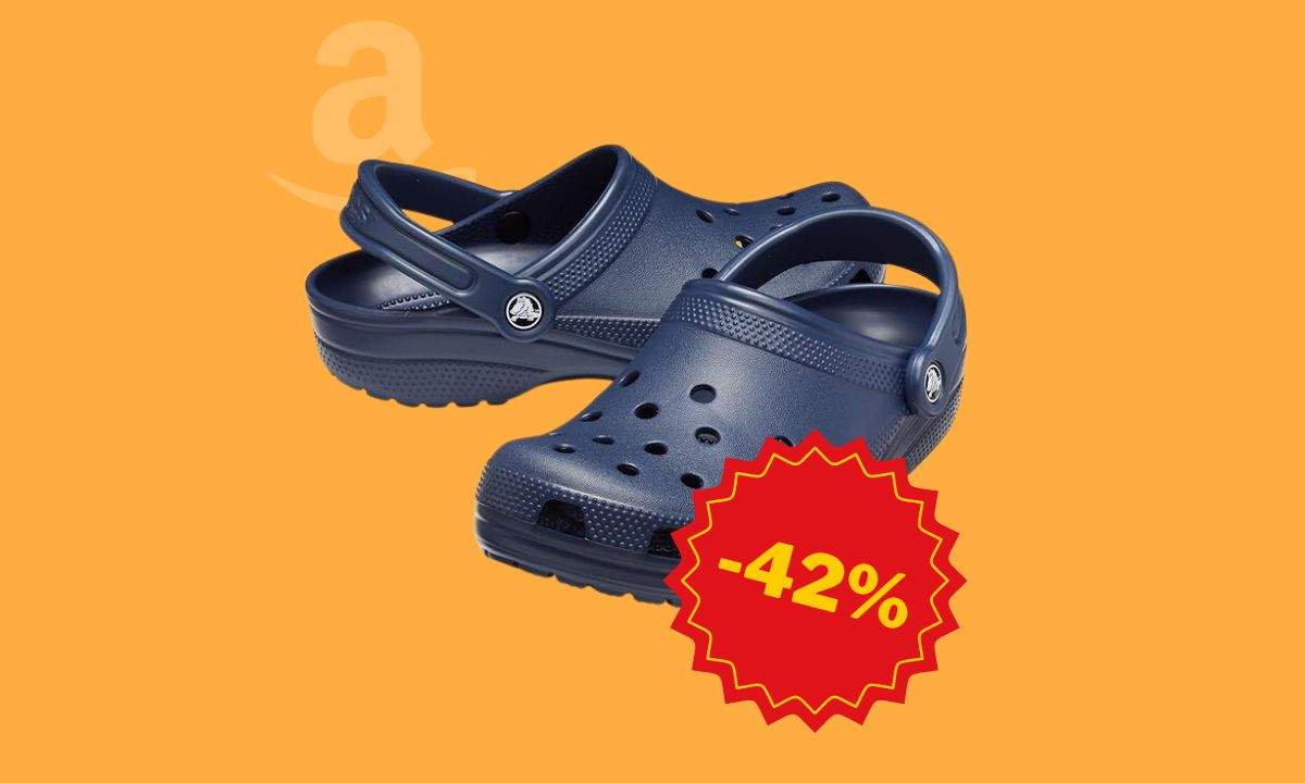 Los zuecos Crocs que todo el mundo quiere, casi a mitad de precio en Amazon