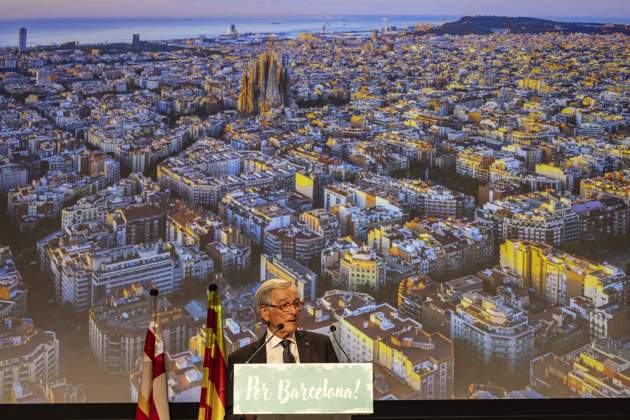 Compareixença Xavier Trias Junts mercat born / Foto: Carlos Baglietto