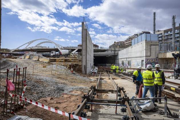 Visita obras de l'estació de la Sagrera / Foto: Carlos Baglietto