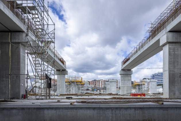 Visita obras de l'estació de la Sagrera / Foto: Carlos Baglietto