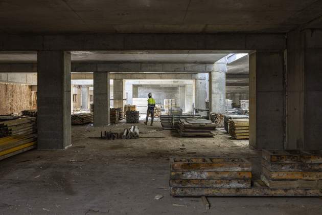 Visita obras de l'estació de la Sagrera / Foto: Carlos Baglietto