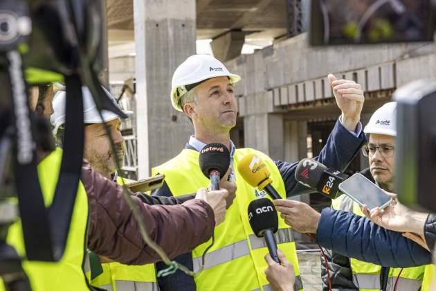 Visita obras de l'estació de la Sagrera / Foto: Carlos Baglietto