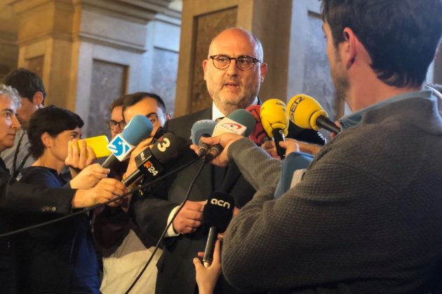 Pujol passadís Parlament marta Lasalas Pujol passadís Parlament marta Lasalas