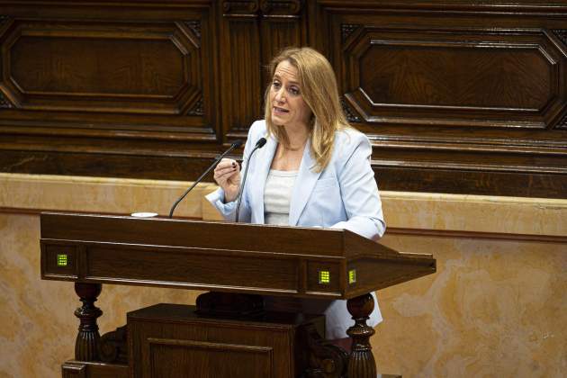 Natalia Mas ERC Ple debat totalitat pressupostos Parlament / Foto: Irene Vilà Capafons