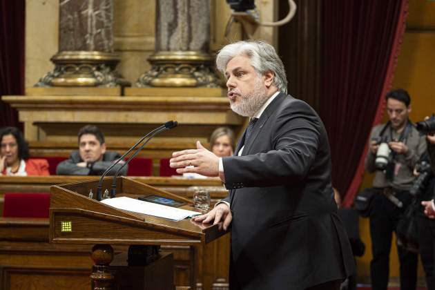 Albert Batet Junts Ple debat totalitat pressupostos parlament / Foto: Irene Vilà Capafons Albert Batet Junts Ple debat totalitat pressupostos parlament / Foto: Irene Vilà Capafons