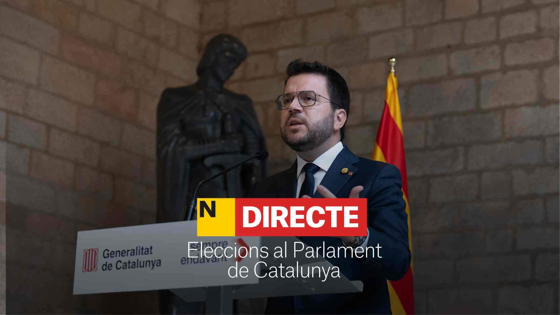 Eleccions Catalunya 2024 el 12 de maig, DIRECTE I Reaccions a la convocatòria de Pere Aragonès