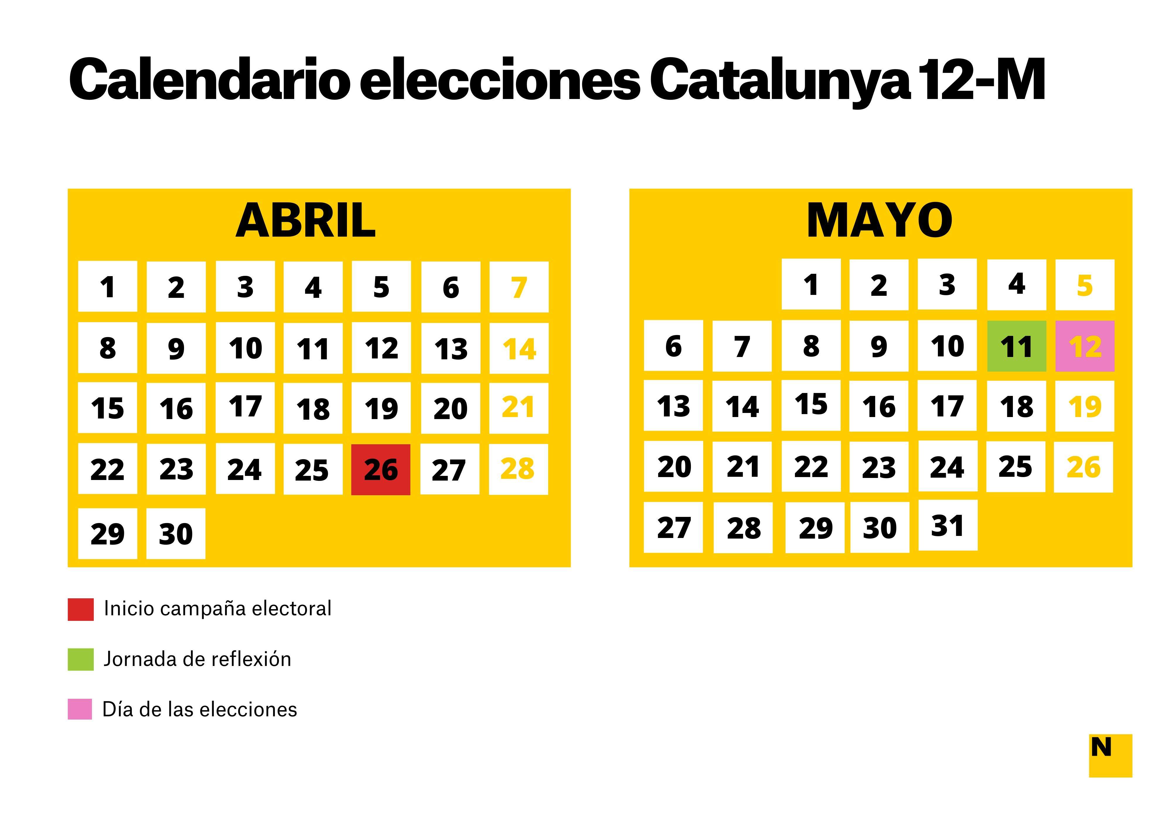 calendari eleccions.catalunya 12 maig castella calendari eleccions.catalunya 12 maig castella
