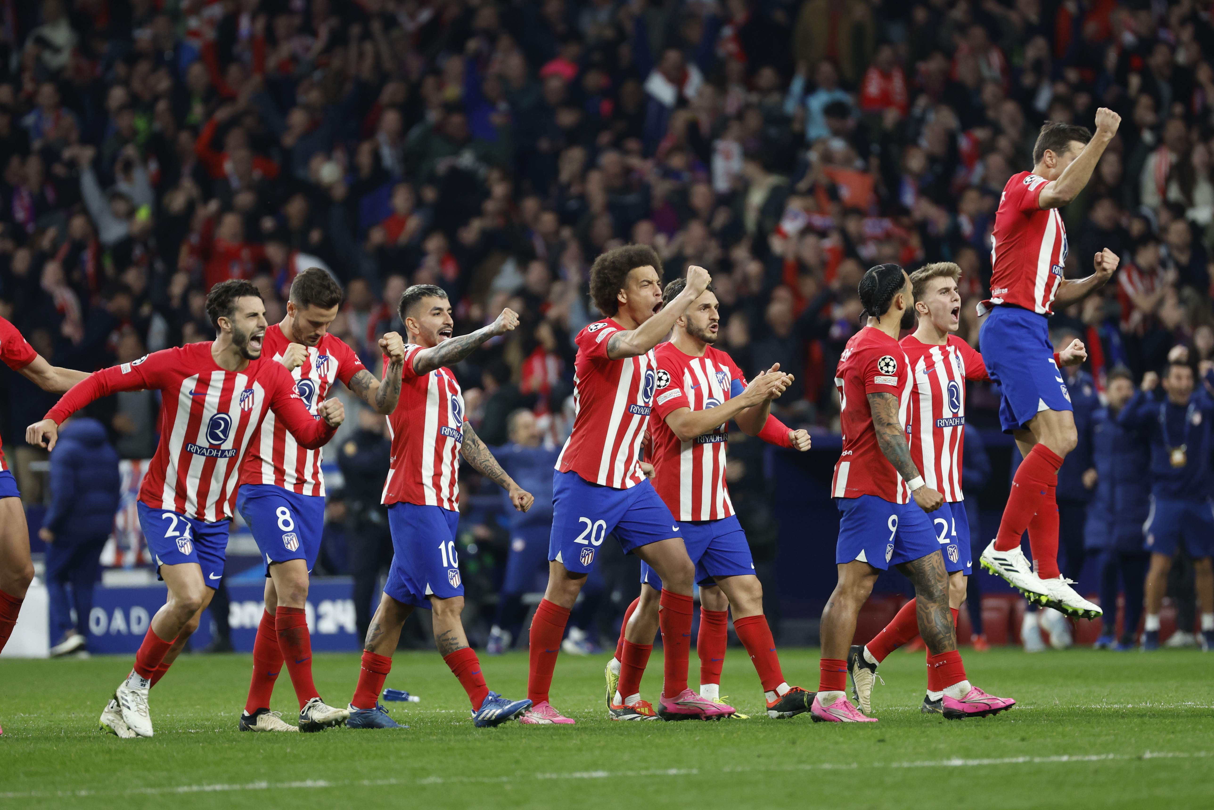 Un Atlético de Madrid épico elimina al Inter en la tanda de penaltis y disputará los cuartos de la Champions