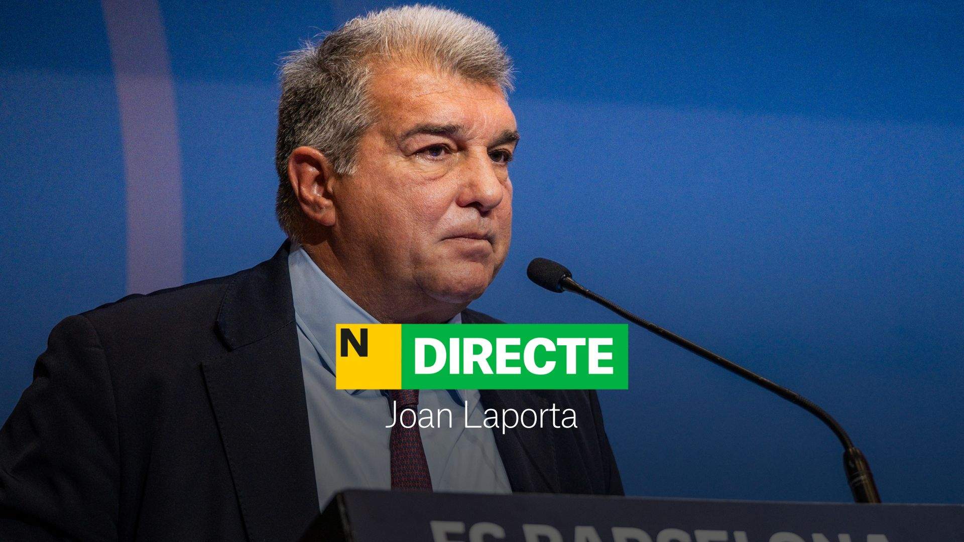 Joan Laporta explica la dimissió d'Eduard Romeu, DIRECTE | Finalitza la roda de premsa a l'Auditori 1899