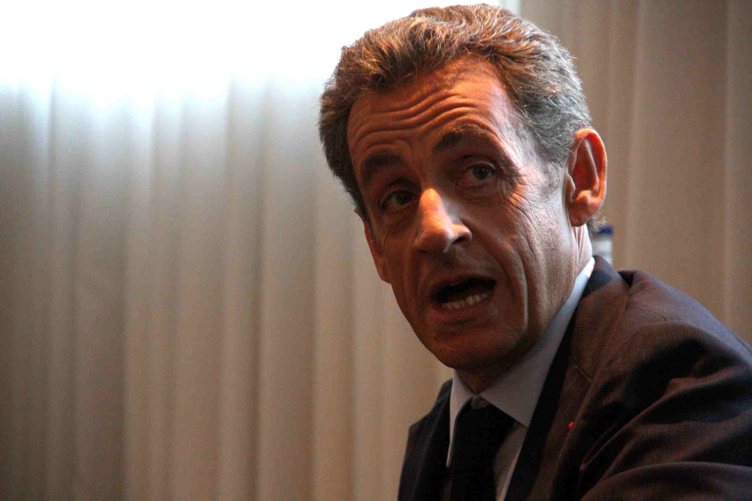 Nicolas Sarkozy va cridar "Hala Madrid" amb el gol del PSG al Camp Nou