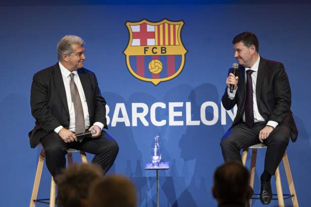 Joan Laporta Eduard Romeu Barça Joan Laporta Eduard Romeu Barça