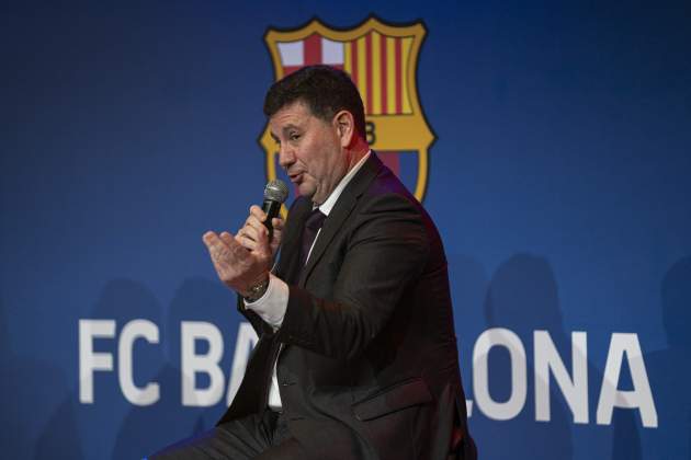 Eduard Romeu explica su adiós del Barça / Foto: Pau Venteo