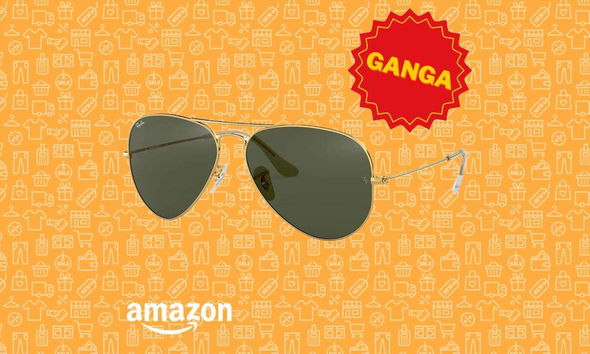 La gafas de sol Ray-Ban aviator están rebajadas en Amazon