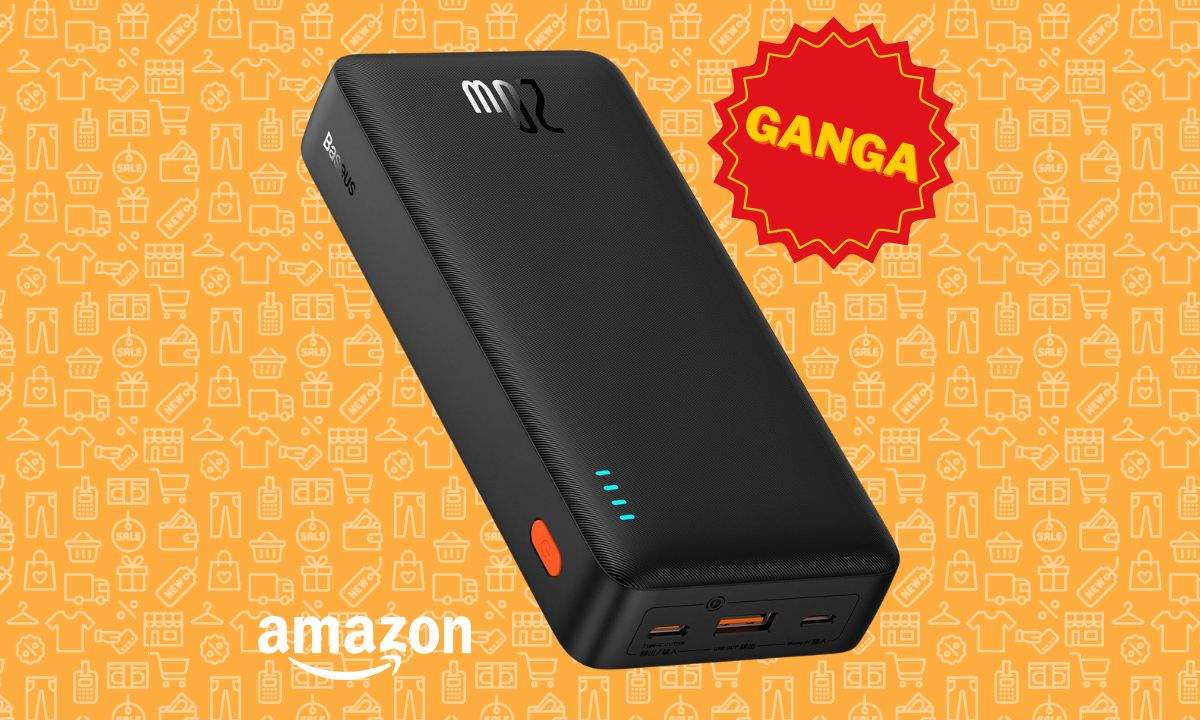 Carga tus dispositivos móviles con esta batería portátil por menos de 20 euros en Amazon