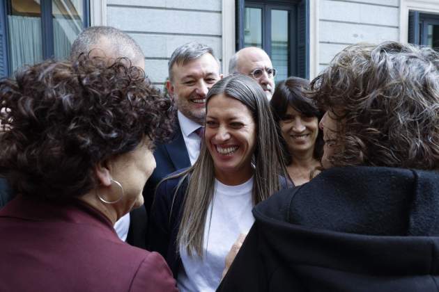 Diputats Junts ERC aprovació amnistia pati   EFE