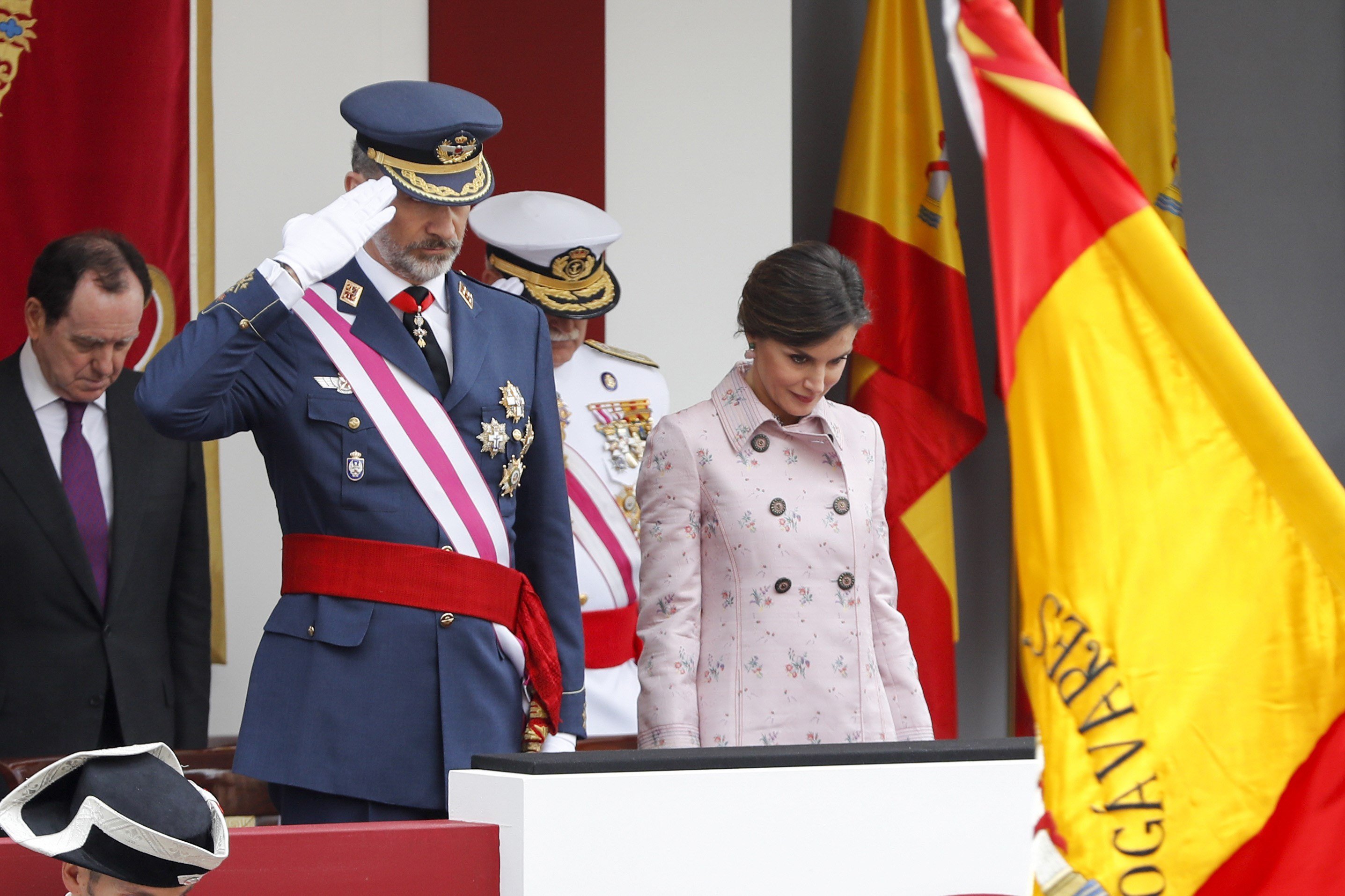 El Rei, davant de les Forces Armades: "Brindo pel que més ens uneix: Espanya"