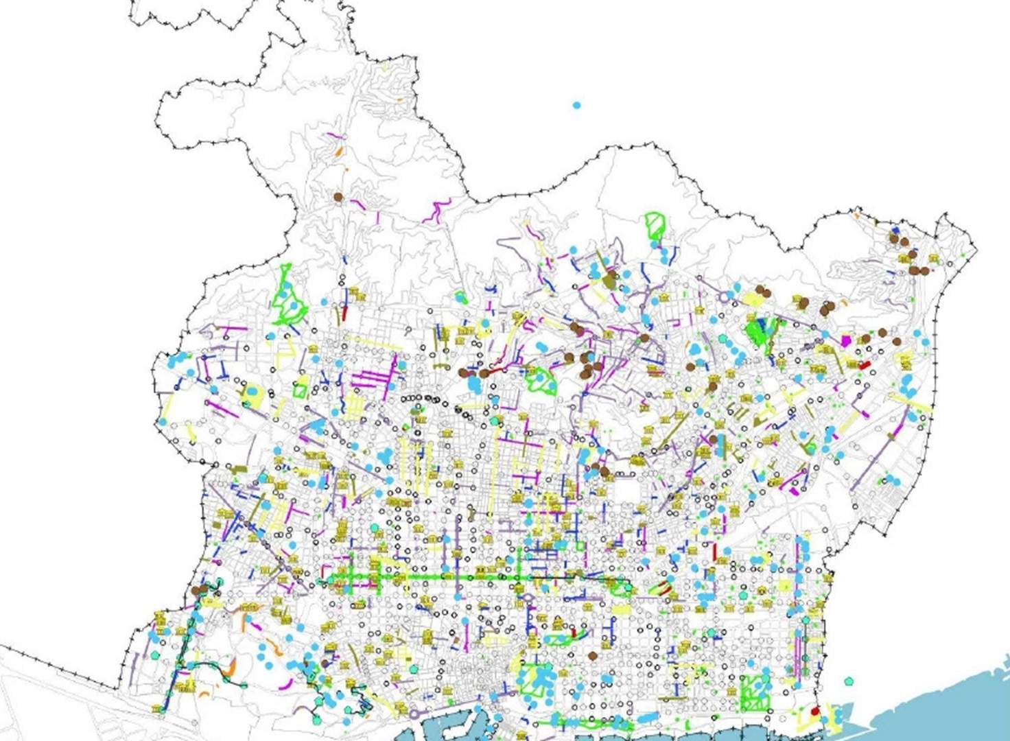 Estas son las actuaciones previstas en cada distrito de Barcelona en el plan de mantenimiento