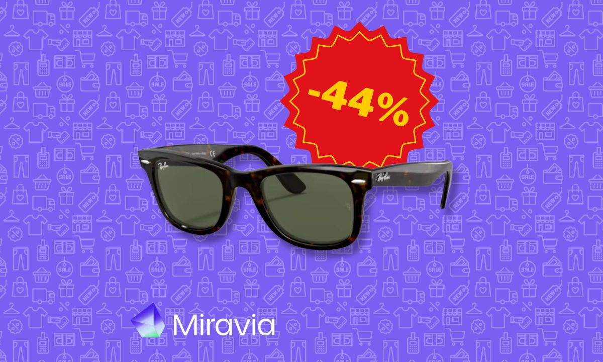 Les ulleres de sol Ray Ban més famoses estan a Miravia amb 44% de descompte