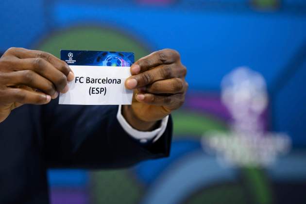 Sorteo Champions League FC Barcelona Barça / Foto: EFE