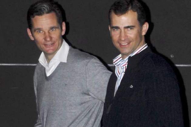 Iñaki Urdangarin y Felipe VI