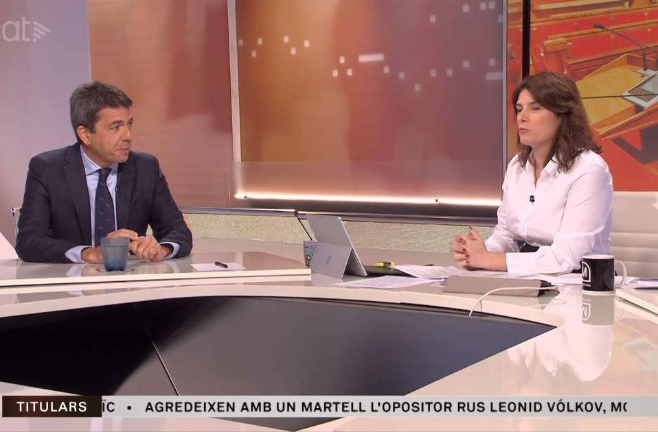 Ariadna Oltra Carlos Mazón TV3 Ariadna Oltra Carlos Mazón TV3