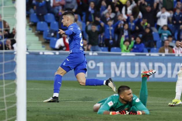 Yellu gol Getafe Girona / Foto: EFE