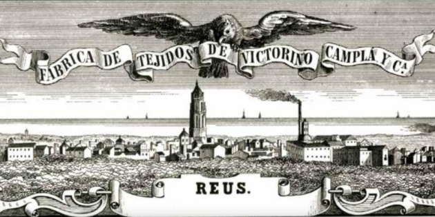 Vista de Reus (principis del segle XIX). Font Centre Municipal de la Imatge Mas Iglesias. Reus