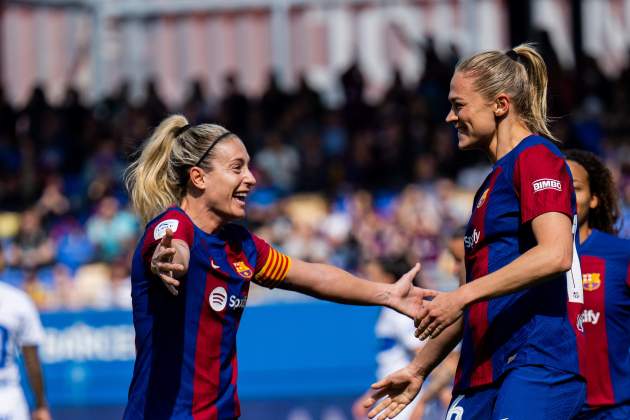 Alèxia Putellas Fridolina Rolfo / Foto: @FCBfemeni