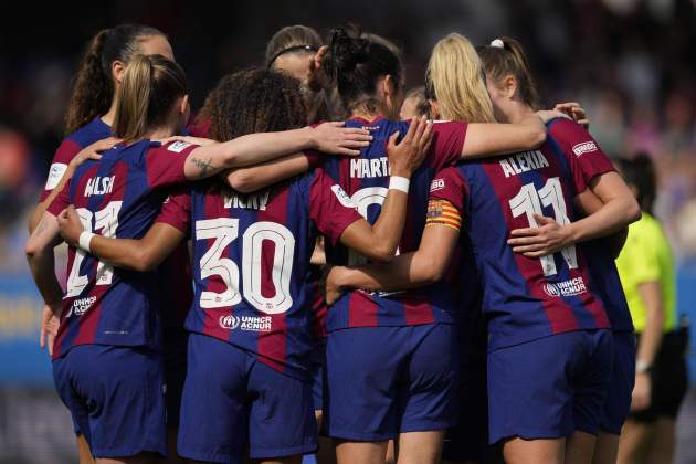 Barça femení Lliga F / Foto: EFE