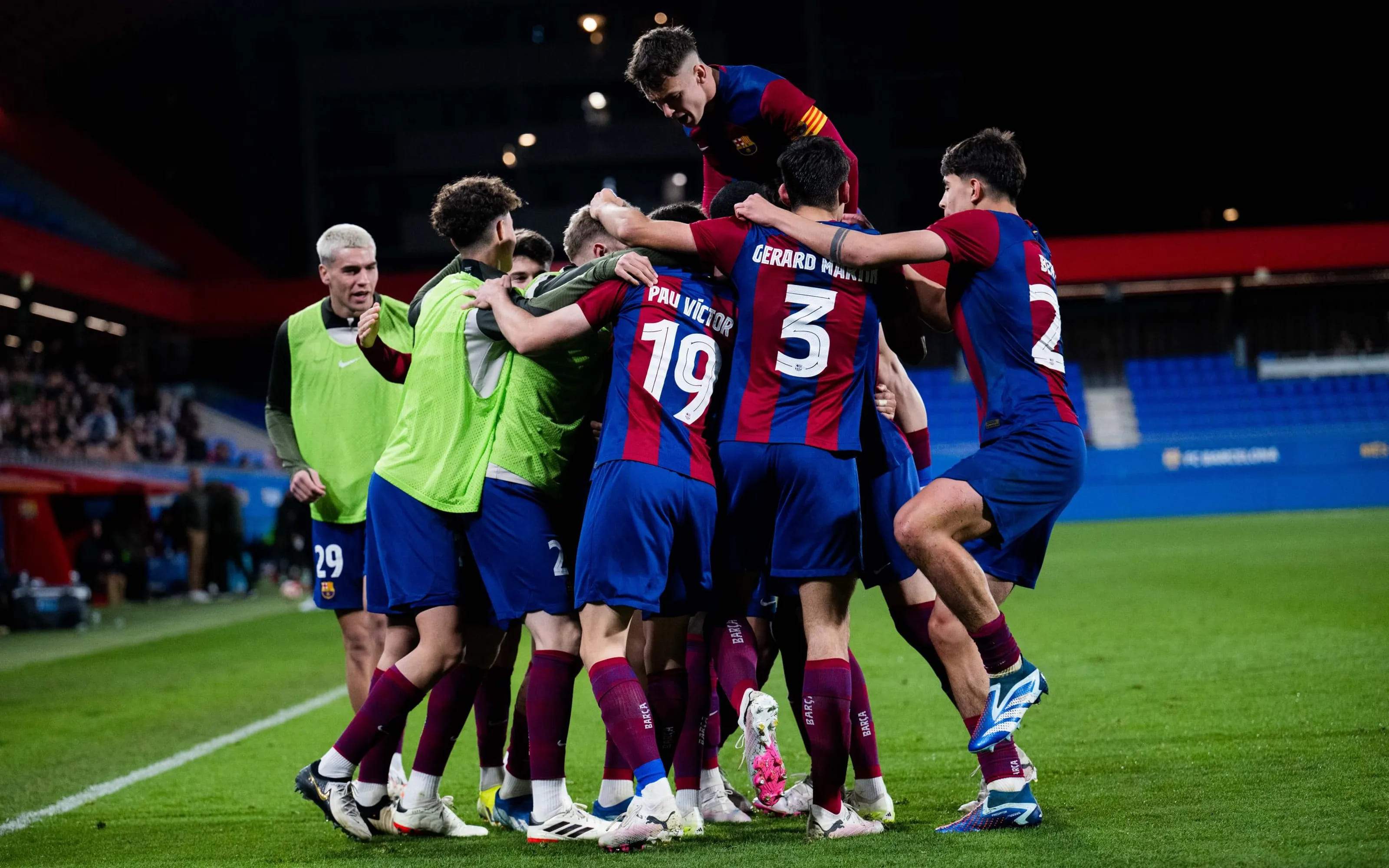 El Barça Atlètic es posa a l'alçada dels grans