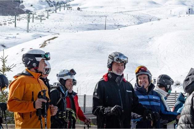 Felipe VI, en Formigal