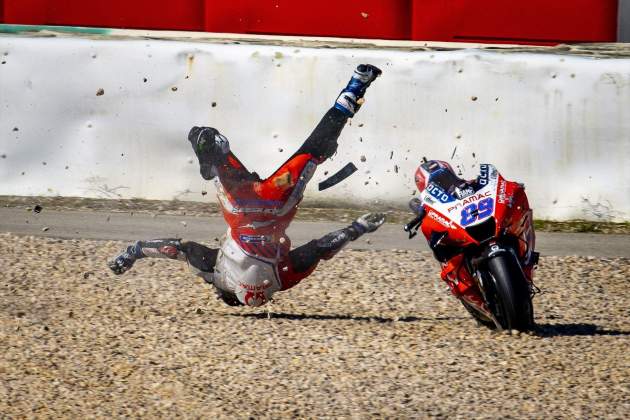 Jorge Martin, accidente en Portimao 2021/ Foto: Europa Press Jorge Martin, accidente en Portimao 2021/ Foto: Europa Press