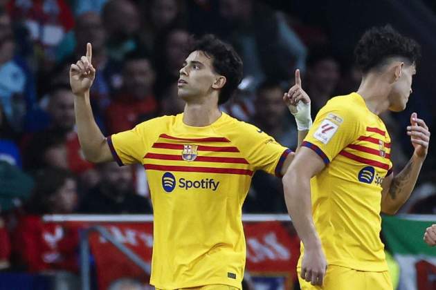 Joao Félix gol Atlético de Madrid Barça / Foto: EFE