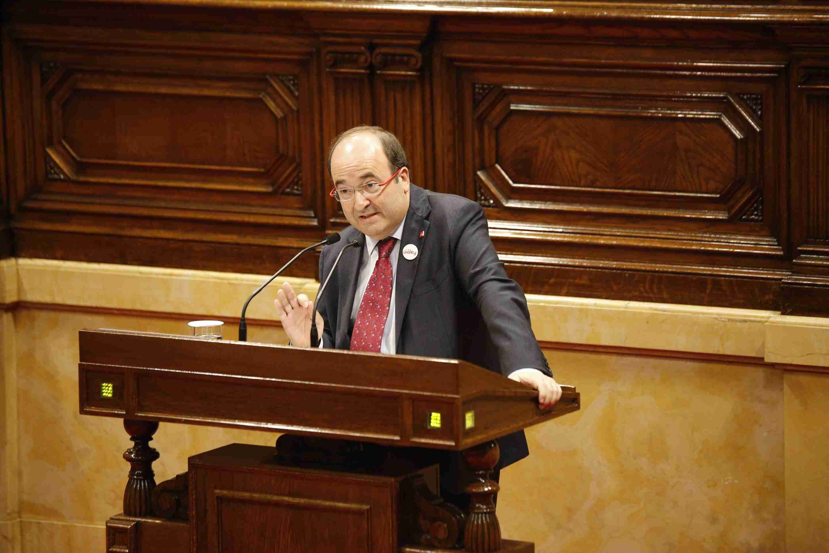 Iceta demana reunir-se amb Puigdemont abans de l'aplicació del 155