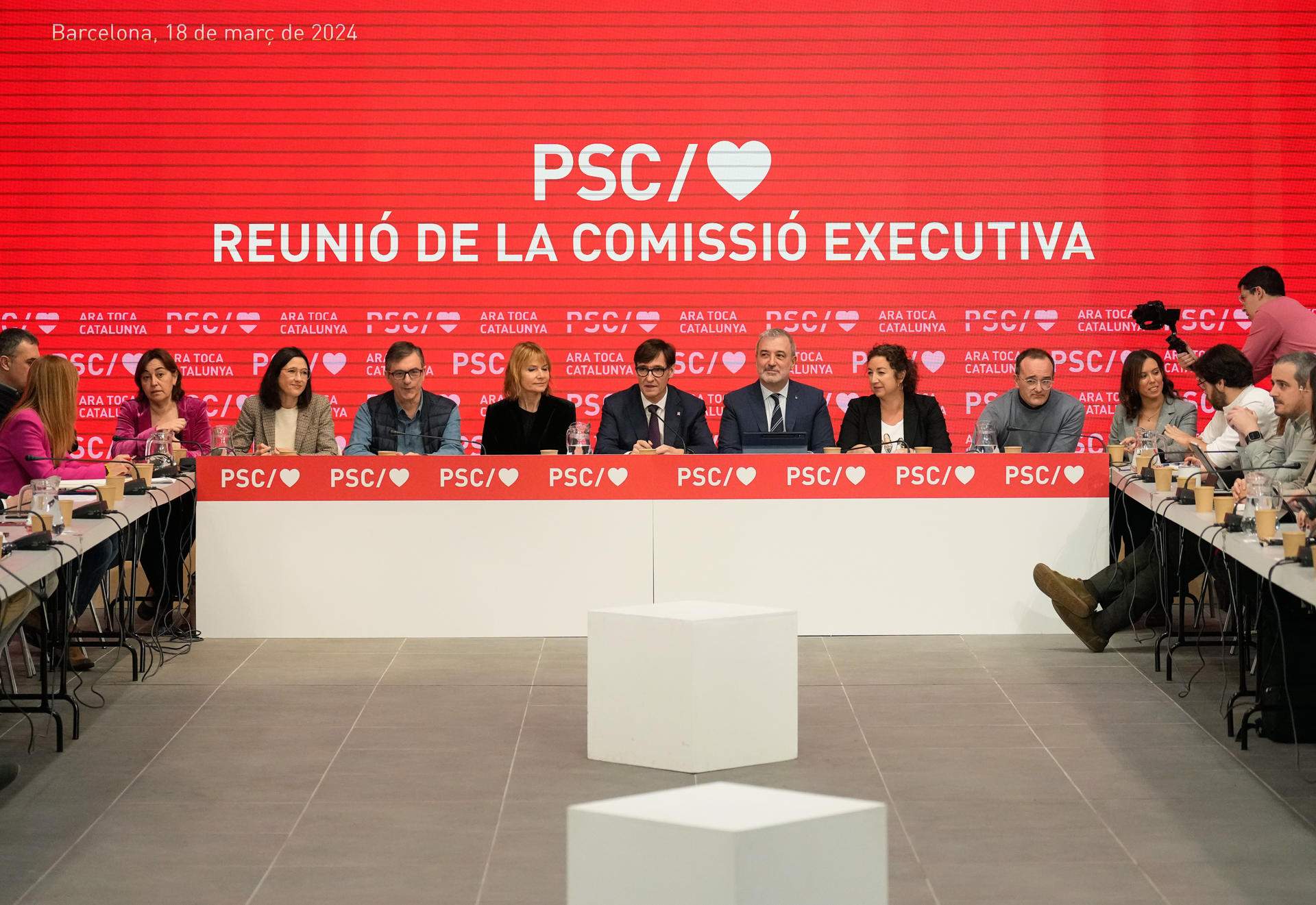 El PSC abre la propuesta de gobierno de Illa "a todas aquellas fuerzas que se quieran sumar"