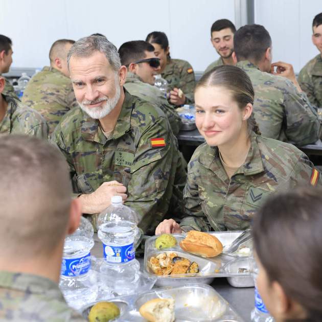 Felipe Leonor comida GTRES