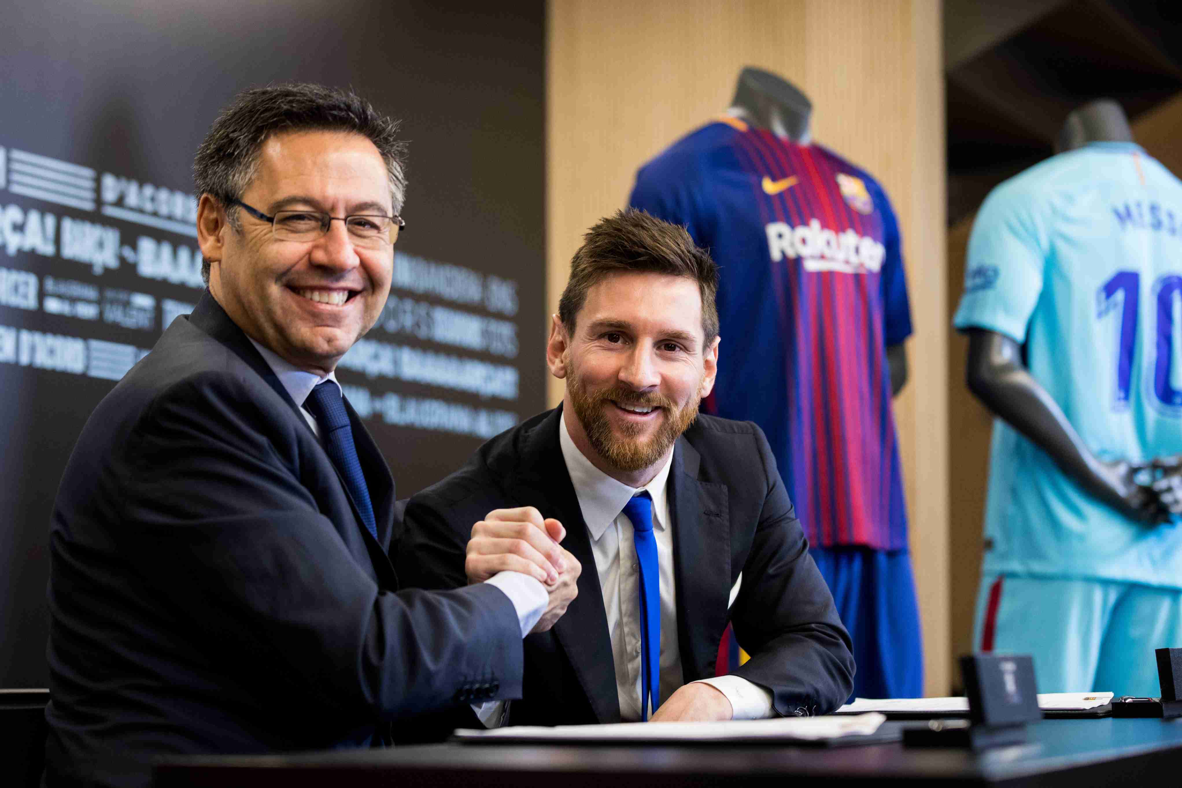 Bartomeu: "A Messi podríamos ponerle un euro de cláusula y no se iría"