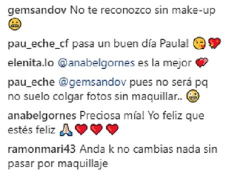 comentari instagram paula