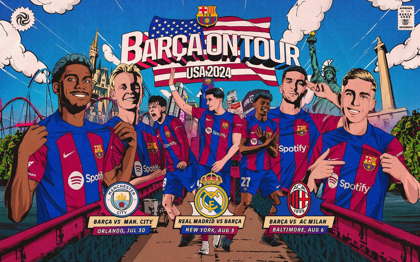 El Barça repeteix gira als Estats Units amb Clàssic i el retrobament amb Pep Guardiola