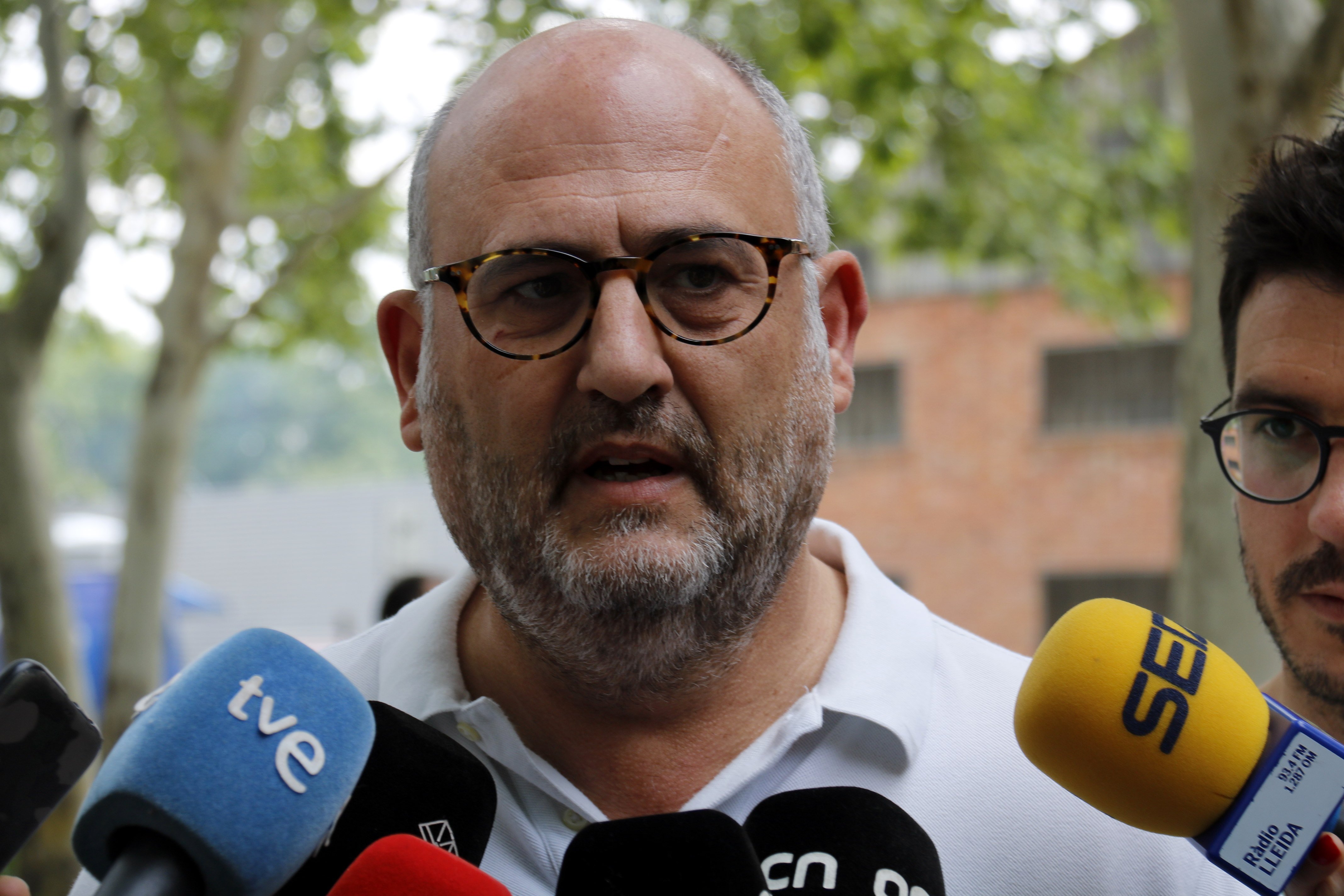 Eduard Pujol crida a unir-se davant la "repressió embogida de l'Estat"