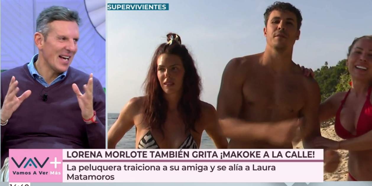 Joaquin Prat comntant Supervivientes / Telecinco Joaquin Prat comntant Supervivientes / Telecinco