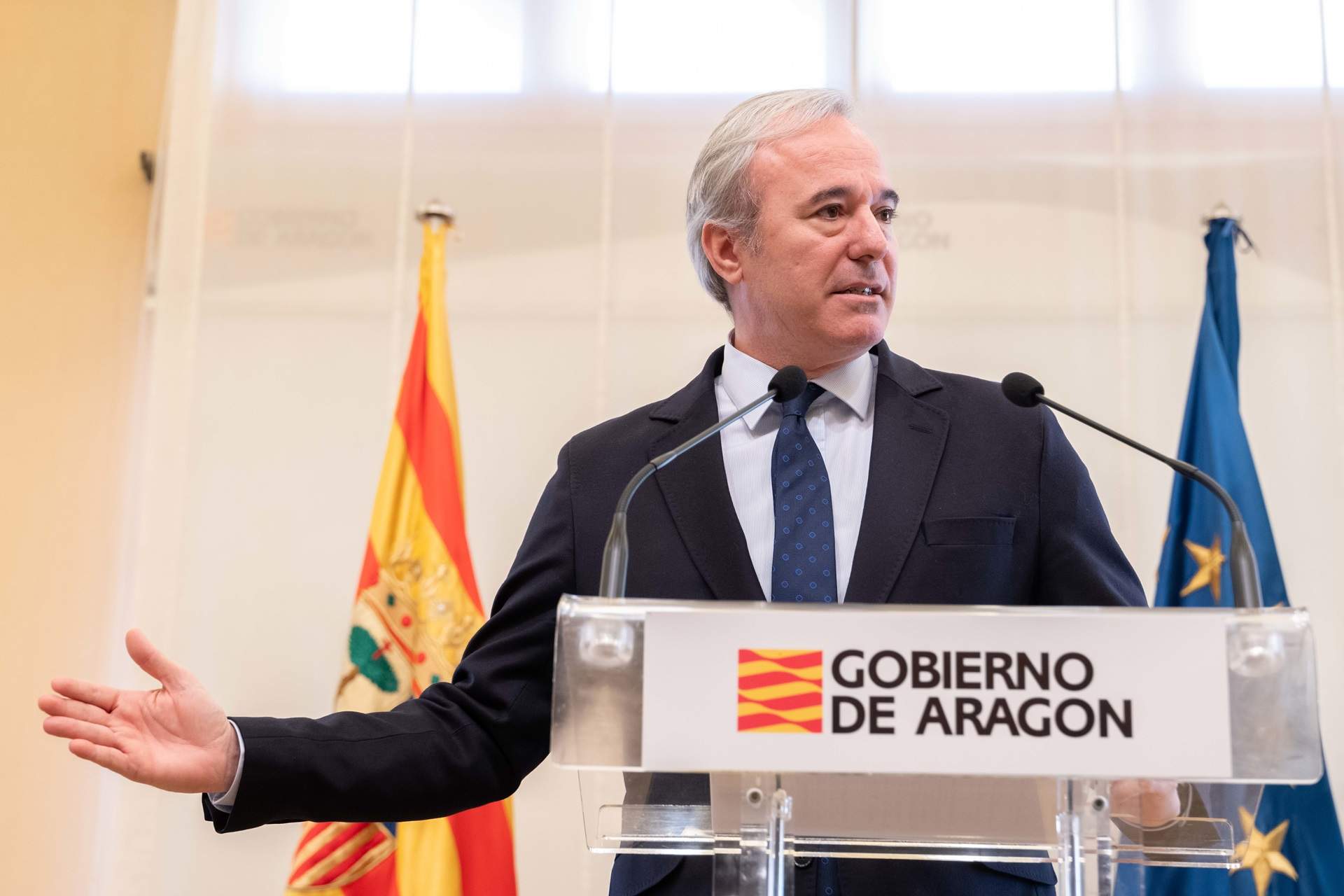 La Masó declara persona non grata al presidente de Aragón, Jorge Azcón