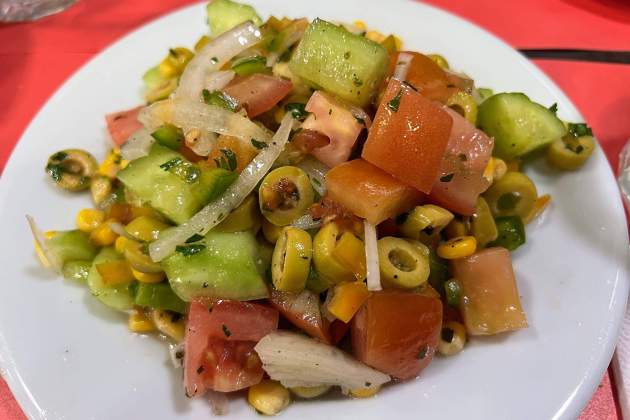 La ensalada marroquí / Foto: Rosa Molinero Trias La ensalada marroquí / Foto: Rosa Molinero Trias